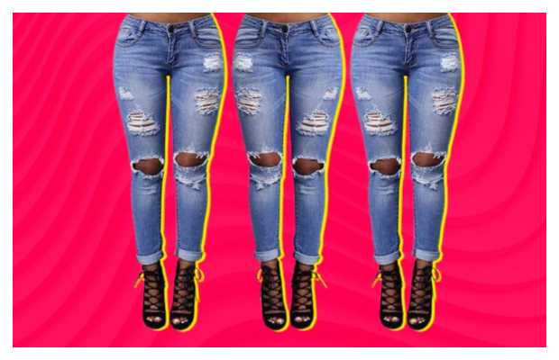 #RippedJeans trending on social media for a non fashion reason