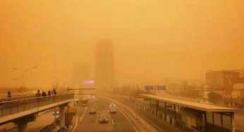 Beijing Hit with Worst Sandstorm in a Decade