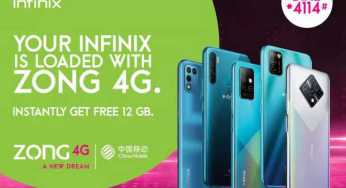 Infinix fans can now avail 12 GB free Zong 4G data on purchase of new smartphone