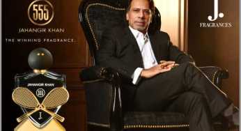 J. Fragrances launches JK 555 inspired by the squash legend Jahangir Khan