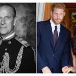 Prince Harry and wife Meghan Markle pay tribute to the late Prince Philip