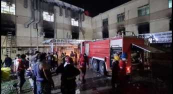 Deadly Fire at Baghdad’s COVID Hospital Kills 82 & Injures 110 People