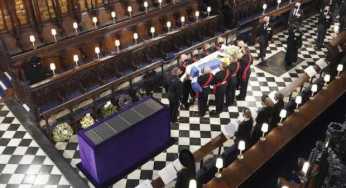 Prince Philip laid to rest in a strict COVID-19 protocol funeral
