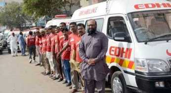 Faisal Edhi offers Foundation’s help in tackling India’s Covid-19 crisis