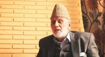 Detained Kashmiri Hurriyat leader Ashraf Sehrai passes away