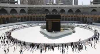 The sun to align with the holy Kaaba on Thursday 14:18 PST