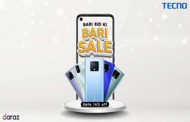 TECNO “Bari Eid ki Bari Sale” Offer