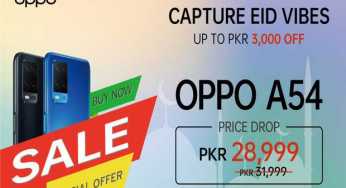 OPPO F19 and A54 dropped down to new amazing prices for you to enjoy your Eid!