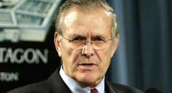 Donald Rumsfeld, US Secretary of Defense During Iraq War, Dies at 88
