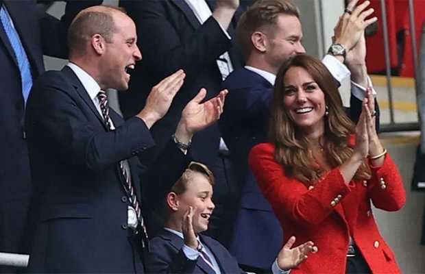 Kate Middleton with husband