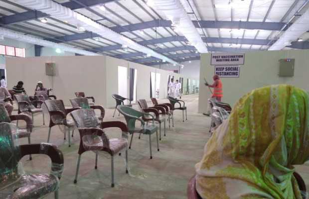 Karachi’s Expo Vaccination center remains closed amid data operators strike