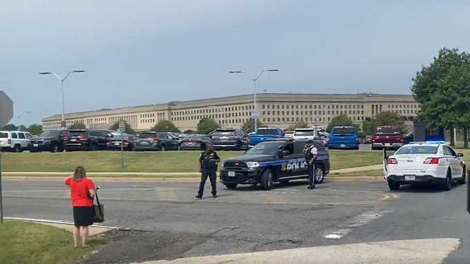 Pentagon building in Virginia