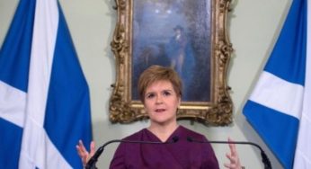 Scottish First Minister Nicola Sturgeon Goes Into Self-isolation