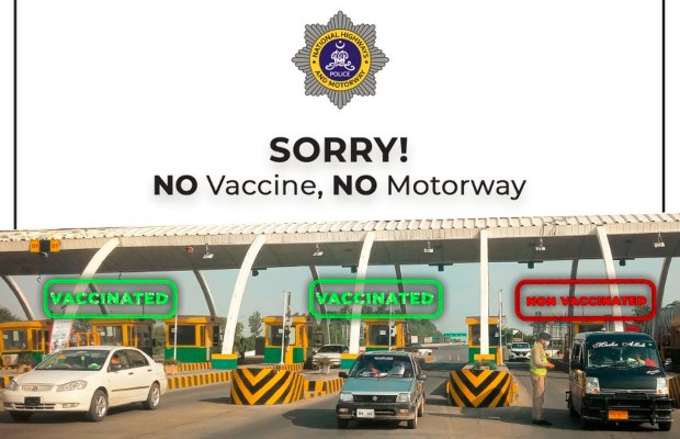 Unvaccinated people not allowed to travel on the motorway from Sep 15