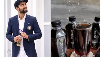 Virat Kohli drinks ‘Black Water’, which costs almost INR 3000-4000 per liter