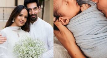 Aamina Sheikh announces birth of a baby boy