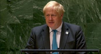 British PM Boris Johnson tells the world to follow the example of Pakistani premier Imran Khan