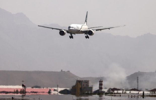 PIA's flight landed at Kabul airport