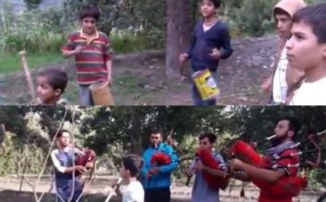 'children' in viral Hunza band video