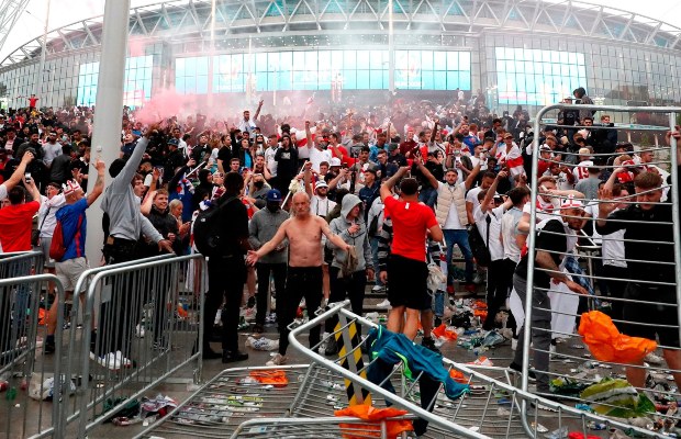 England get Wembley stadium ban