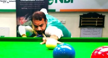 Mohammad Sajjad creates history becomes the first Pakistani to break 147 in snooker