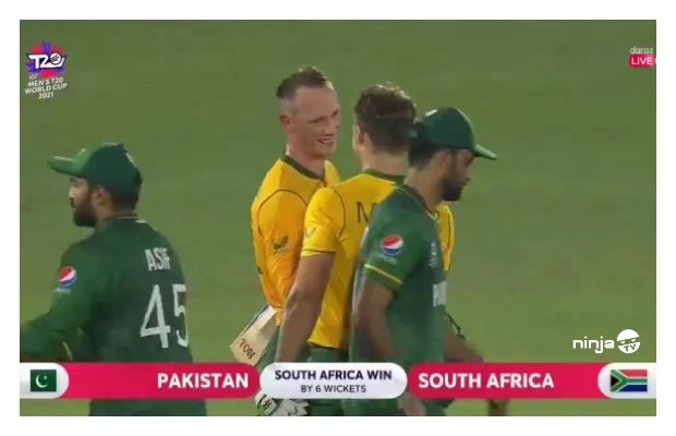 South Africa defeated Pakistan