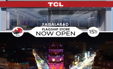 TCL flagship store in Faisalabad