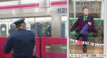 #Tokyo: Man dressed as Batman’s Joker stabs 10, starts fire inside train
