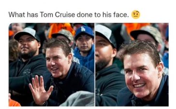 Tom Cruise's changed appearance
