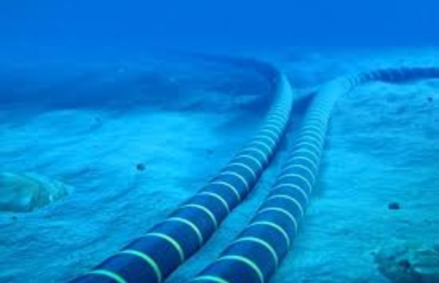 Undersea cable damaged