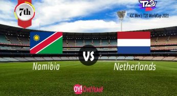Live Score Namibia vs Netherlands – ICC Men’s T20 World Cup 2021