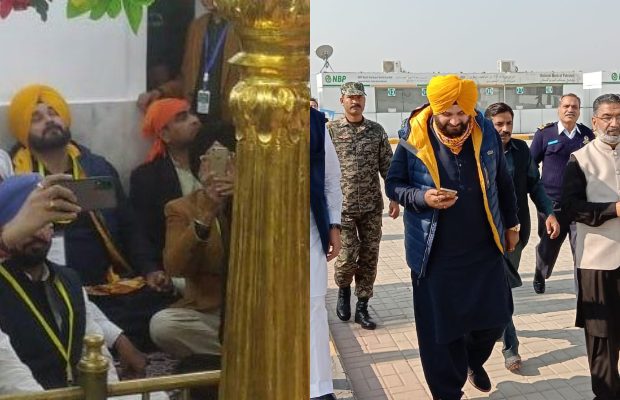 Navjot Singh Sidhu visits Kartarpur