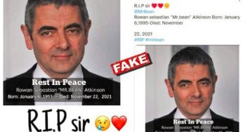 Rowan Atkinson is very much alive! Fake news in circulation kills Mr. Bean yet again