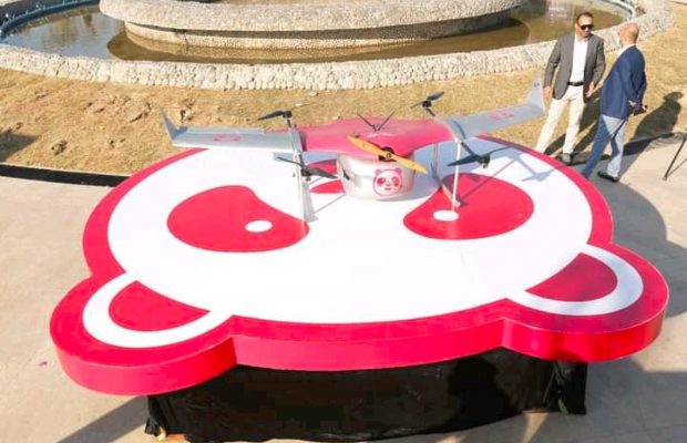 foodpanda drone service