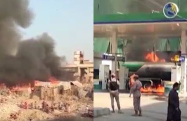 karachi fire incidents