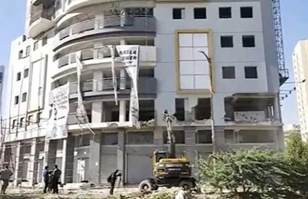 Nasla Tower Demolition