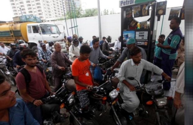 Petrol pump strike