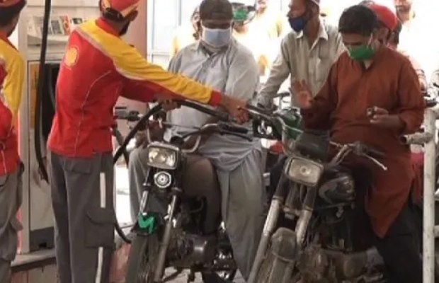 PSO and Shell petrol pump