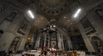 Pope celebrates Christmas Eve Mass at the Vatican
