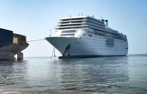 Costa Cruise Ship docked in Gadani