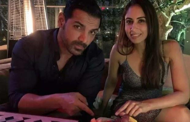John Abraham and wife