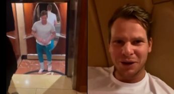 Watch: Steve Smith stuck in elevator for ‘55 mins’, shares experience on Instagram