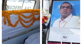 Last Remains of Slain Sri Lankan Factory Manager Flown to Colombo