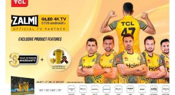 TCL Launches QLED C725 as Zalmi TV for PSL 7