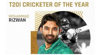 Mohammad Rizwan named Men’s T20 Cricketer of the Year