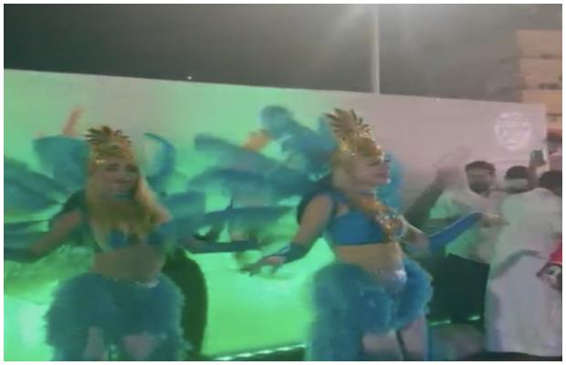 Samba dancers at the Jazan Winter Festival