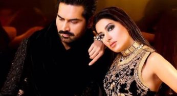 Mehwish Hayat wishes Humayun Saeed on getting The Crown role in a unique way