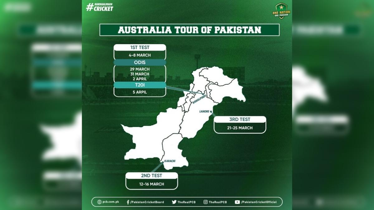 Australia’s tour of Pakistan