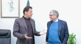 Bill Gates meet PM Imran Khan in his first visit to Pakistan