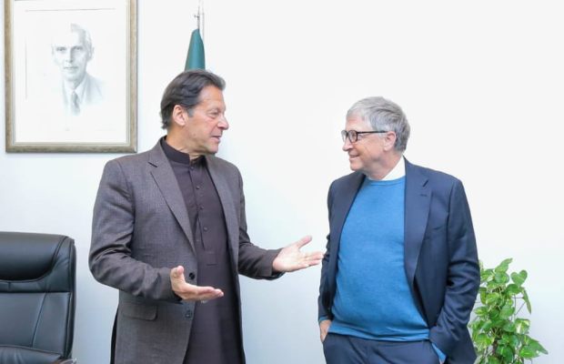 Bill Gates meet PM Imran Khan